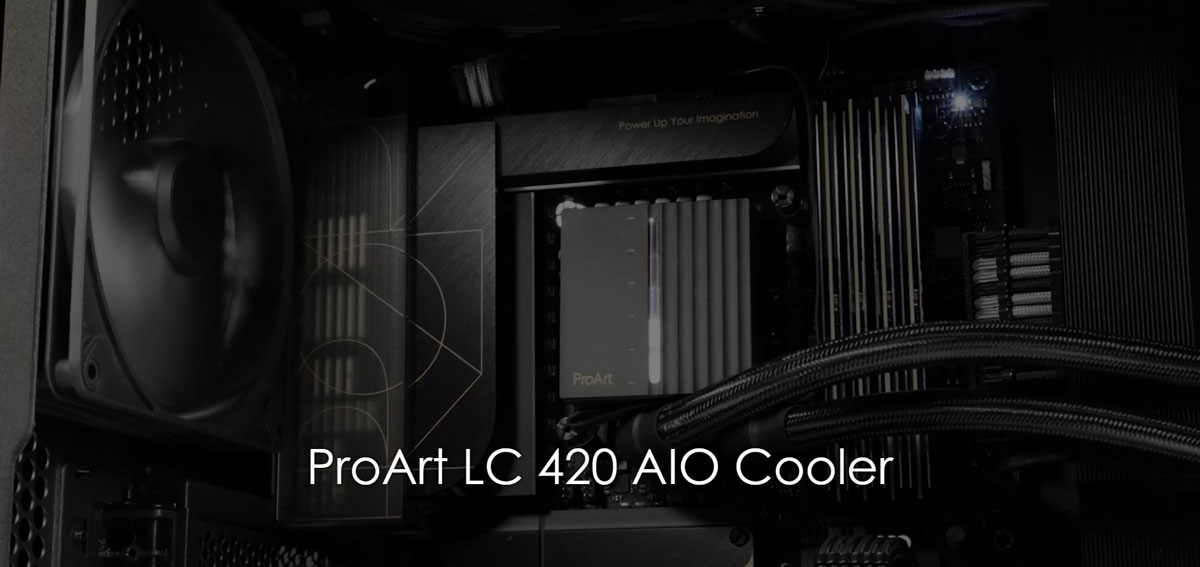 ASUS ProArt LC 420 420mm All-In-One CPU Liquid Cooler Price in Bangladesh